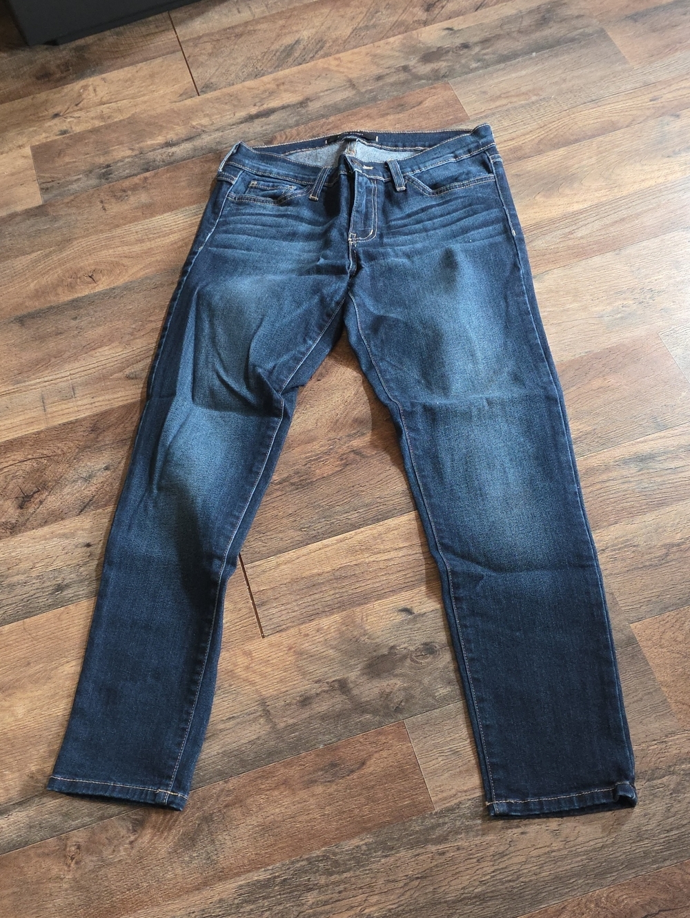 Flying Monkey Dark Blue Slim Straight Jeans